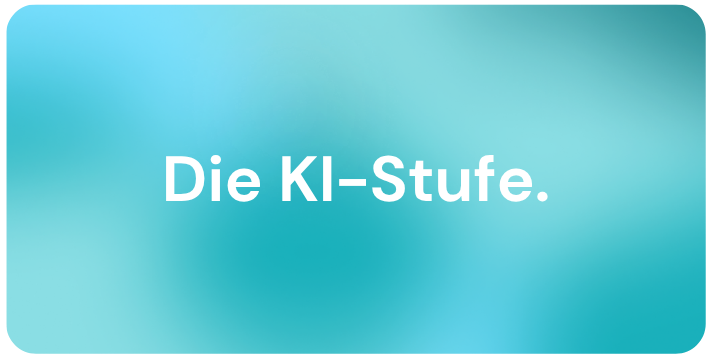 Blogbild Die KI-Stufe